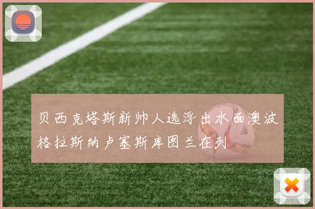 贝西克塔斯新帅人选浮出水面澳波格拉斯纳卢塞斯库图兰在列